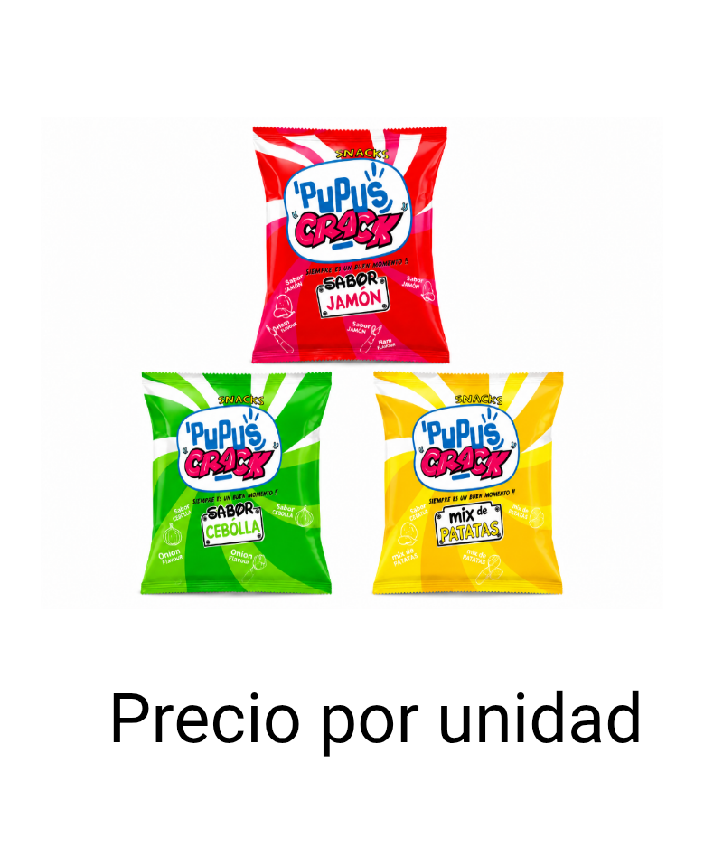 Snack Pupus Crack 50g